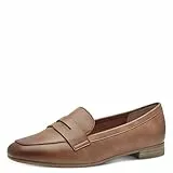 MARCO TOZZI Damen Slipper Elegant Vegan, Braun (Cognac), 40 EU