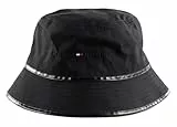 Tommy Hilfiger TH CORDURA BUCKET Hüte Herren, Schwarz (Black), OS