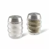 Cole & Mason Bray Salz und Pfefferstreuer, Edelstahl/Glas, 75mm, Ideal für Picknicks