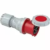 PCE CEE-Kupplung Power Twist, 5p 125A, rot, IP67