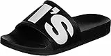 Levi's Damen Badeschuhe June L S Slides, Black, 38 EU