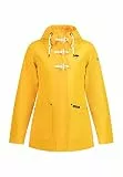 Schmuddelwedda Damen Kurzmantel aus Softshell, Sonnengelb, L