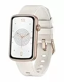 HUAKUA Smartwatch Damen 1.47 Zoll Touchscreen Fitness Tracker Schrittzähler Uhr mit Menstruationszyklus Pulsuhr SpO2 Messung Schlafüberwachung Sportuhr IP68 Wasserdicht für Android iOS Handy