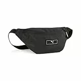 PUMA Uni Kinder Deck Waist Bag Black Hüfttasche, Schwarz