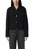 s.Oliver Geripptes Langarmshirt mit gewelltem Saum