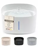 Pretty PAW® Trinkbrunnen für Hunde I Super leiser Hunde Trinkbrunnen mit 7 Liter Wassertank I BPA-freier Hundebrunnen mit Filter & LED I Leicht zu reinigender Dog Wasserspender