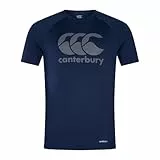 Canterbury Large Logo Superlight T-Shirt für Herren, Navy, M