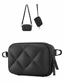 bagsmart Kameratasche Kleine Digitalkamera Tasche kompatibel Fotokamera Tasche mit 2 Tragemöglichkeiten, für Canon PowerShot/GoPro/Kodak Pixpro,Schwarz Lutschtablette