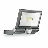 Steinel LED-Außenstrahler XLED ONE S anthrazit, 180°-Bewegungsmelder, 18,6 W, 2050 lm, 3000K, für Zufahrt, Hof und Garten, 065249, Aluminium