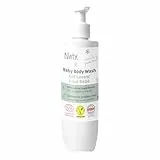Naty Baby Waschgel 240ml – Waschlotion natürlichen Ursprungs, keine Tränen, ohne Duftstoffe, ohne Sulfate (SLS/SLES), dermatologisch getestet, vegan, zertifizierte Naturkostmetik (COSMOS Natural)