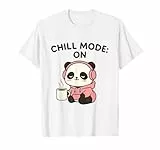 Lofi Panda – Chill Mode ON & Cozy Vibes T-Shirt