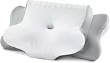FAIORD Nackenkissen Kopfkissen, Memory Foam Kissen Ergonomisches Kopfkissen, Nackenstützkissen für Seitenschläfer, Rücken und Bauchschläfer