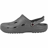 chung shi Unisex Dux Clogs, Grau, 39/40 EU (M)