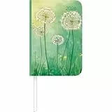 Alpha Edition - Lady Journal Mini Blowballs 2026 – Taschenkalender 8×12 cm – Weekly – 144 Seiten – kompakter Terminplaner mit Pusteblumen-Motiv – robuster Einband & viele Zusatzfunktionen