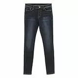 ESPRIT EDC By, Low Rise Skinny, Damen Jeans Stretchdenim Darkblue Used W 27 L 32