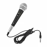PartyKindom Mikrofon Für Gesangsaufnahmen Dynamisches Handmikrofon Mit Kabel Für Karaoke-Maschine Gesangsmikrofon Mikrofon Für Lautsprecher Einsteckmikrofon