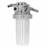 Filter, Akozon Dieselgeneratorfilter, Heizölfilter, Kraftstoff-Wasserabscheider, 1G311-43350 Aluminiumlegierung Ersatzgenerator Motorölfilter für Kubota D1105 V3307 Motor M704
