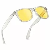 nachtsichtbrille,nachtfahrbrille,nachtbrille zum autofahren,nachtsichtbrille für autofahrer,Polarisiert Sonnenbrille Herren und Damen UV400,nachtfahrbrille für brillenträger ,nacht brille auto-Gl