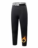 MEETWEE Jungen Thermo Leggings Gefütterte Winter Leggins Mit Kinder High Waist Thermounterwäsche Dicke Warm Lange Hose