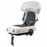 POLISPORT 8636100011 - Guppy JUNIOR Rücksitz für Fahrräder mit 26'' bis 29'' Laufrädern geeignet für Kinder Maximalgewicht von 35kg mit Verankerung am Gepäckträger Color Kühles Hellgrau/Dunkelgrau