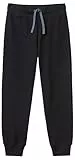 United Colors of Benetton Kinder und Jugendliche 3j68cf058 Hose, Schwarz, 130 cm