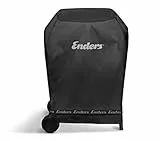 Enders® Abdeckhaube für Gasgrills URBAN mit TROLLEY, hochwertiges Polyestergewebe (300D), UV-beständig und wasserdicht, Abdeckplane, Abdeckung, -Zubehör, #5699, Schwarz