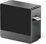 Vixic P780BT Etikettendrucker, Bluetooth Etikettiergerät Selbstklebend Kompatibel with Verbindbar (PC und Smartphone), bis 18 mm verbinden, Thermotransfer-Labeldrucker für Büros und den Haushalt, Grau
