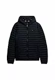 Superdry Herren Fuji Lite Jacke mit Kapuze Tiefschwarz M
