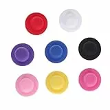 Supvox 16 Stück Teiliges Miniatur Hut für Puppen Farben Je Handgefertigte Kleine Dome Hüte für DIY Puppenaccessoires Vielseitig für Basteln Schmuckherstellung und Puppenkleidung
