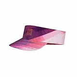 BUFF®| Kappe Pack Speed Männlich Weiblich Erwachsene Flexibel, UPF50, Reflektierendes Element, Komfortabel, Dehnbar, Laufen, Belüftung, Faltbar, Einheitsgröße, Pourpre
