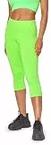 Bellivalini Neon Leggings Damen 3/4, Gym Damen Leggings, Knallige Hosen ideal als Festival Outfit oder Teil von einem 80er Jahre Outfit BLV50-300 (Neon Grün, S)