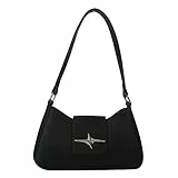 TIAASTAP Handtasche Damen Klein Umhängetasche Leder Hobo Bag Tasche Klein Vintage y2k Schultertasche 90s Women's Shoulder Bag mit Reißverschluss Clutch Geldbörse Coole Sachen für Teenager Mädchen