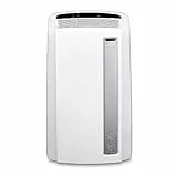 De'Longhi PAC AN112 Silent Mobiles Klimagerät (Klimaanlage, Luft-Luft System, Max. Kühlleistung 2,9 kW/11000BTU/h, Separate Entfeuchtungsfunktion, Geeigent für Räume bis zu 110 m³) [EEK A+],Weiß