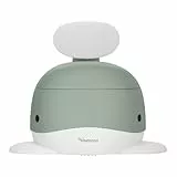 Kindsgut Kinder-Töpfchen, Babytopf WC/Klo, kinderfreundliches Wal-Design und dezente Farben, Toiletten-Training, Pistazie