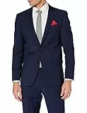 bugatti Herren Anzugjacke 793400-99770, Blau (Blau 47), Gr. 106
