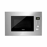 TAURUS Fastwave 20 l Mikrowelle 20 l 700 W 6 Leistungsstufen ohne Grill, Auftaufunktion, Selbstreinigung, White&Clean Beschichtung, Timer 30 min, FastWavem-Technologie, Weiß