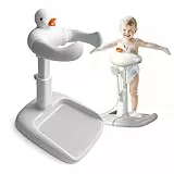 Baby Dusche Ständer – Einstellbarer Baby Shower Stand Support mit AntiRutsch Basis - Duschständer Kind - Anstelle eines badewannensitz baby – zum Baden Windelwechseln und Waschen des Popos