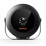 Spider Farmer Heizlüfter,540W Heizung Intelligente Temperaturregelung Energiesparend Leise,4 Modi und 24 Std. Timer, 10-PTC Heizung und Lüftungsrohr, Geeignet für Pflanzenräume und Growzelte