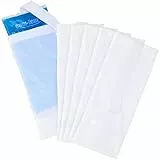 com-four® 6X Premium Mehrweg Vlieshülle für Kalt & Warm Mehrfach-Gel-Kompresse | Gel-Kühlpack Schutzhülle mit Gummiband zum Schutz und sicherem Halt