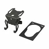 Camping-Gaskartuschenhalter, Eisen-F-Klemmen-Aufhänger für ≤ 2,5 cm Tische, platzsparender Flaschenöffner, Haken zum Kochen im Freien (Haken + Brett)