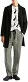 United Colors of Benetton Mantel 2YDTUN012, Schwarz 700, 58 Herren, Schwarz 700