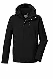 killtec Herren Funktionsjacke/Outdoorjacke mit abzippbarer Kapuze KOW 90 MN JCKT, schwarz, XL, 43324-000