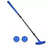 Ausluofell Golfschläger Set,mini Golf Set-Left/Right Handed inklusive Putter und Golfball,Ausziehbare Schubstange aus Aluminiumlegierung für Anfänger & Kinder,Outdoor &Indoor