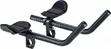 BBB Cycling Aero Bars Maximale Aerodynamik Fahrradlenker Aluminium, Extra lange J-Bend Armlehne für Rennräder Triathlon Lenkerstütze Rutschfeste Fahrradgriffe AeroMax BHB-60, Ø 25.4 / 31.8 mm