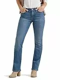 Lee Damen Ultra Lux Comfort with Flex Motion Bootcut Jeans, Majestic, 46