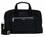 Calvin Klein Herren Weekender Reisetasche Ck Elevated Handgepäck, Schwarz (Ck Black), Einheitsgröße