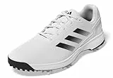 Adidas Herren Traxion Response Golf Shoes, FTWR White/core Black/Silver met., 42 EU