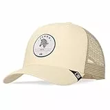 Hanukeii Unisex Animals Baseballkappe, beige, One Size
