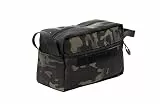 Zentauron Kulturtasche Multicam-Black I Taktische Kulturtasche aus hochwertigem Cordura mit 3L Volumen I Reise Camping Waschtasche Kosmetiktasche Herren & Damen I Kulturbeutel zum Aufhängen