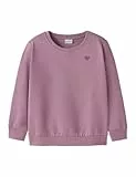 NAME IT Mädchen Nmfvima Ls Sweat Bru Noos, Mauve Orchid, 122-128